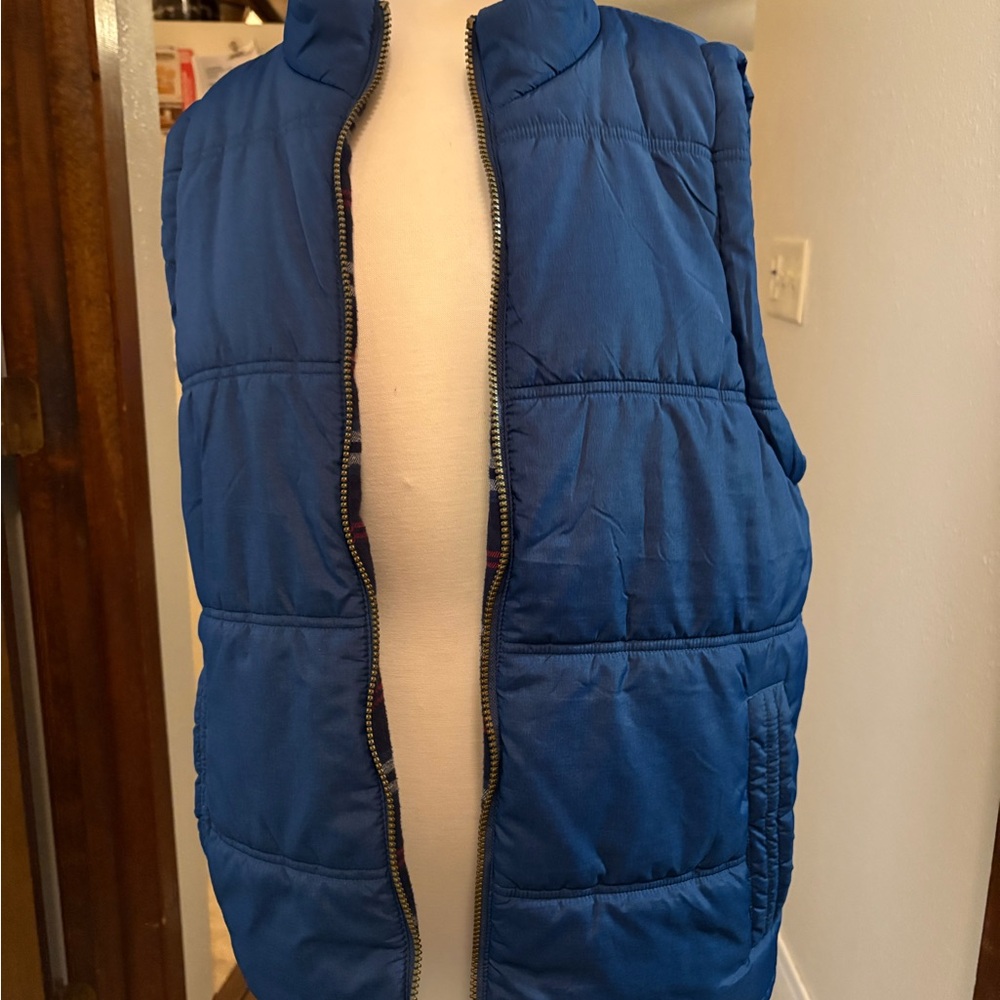 Weatherproof Men's Blue Puffer Vest size L
